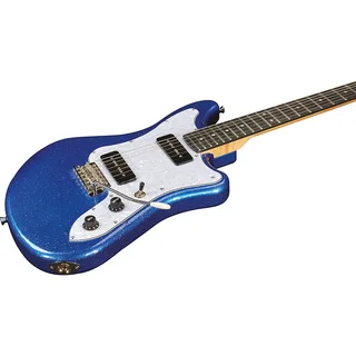Eko Camaro VR 2-90 Electric Guitar – Blue Sparkle gallery 2