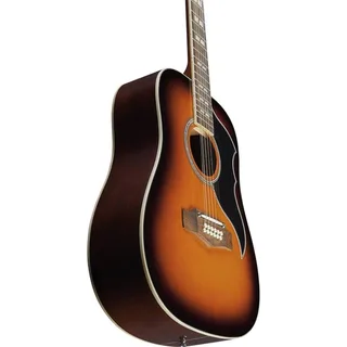 Eko Ranger XII VR EQ 12-String Dreadnought Acoustic-Electric Guitar – Honey Burst gallery 1
