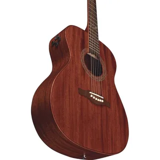 Eko DUO A200e Auditorium Acoustic-Electric Guitar – Natural gallery 1