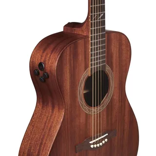 Eko DUO A200e Auditorium Acoustic-Electric Guitar – Natural gallery 2