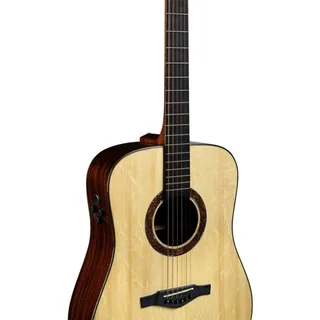 Eko WOW D800e SS All-Solid Dreadnought Acoustic-Electric Guitar – Spruce / Sapele gallery 2