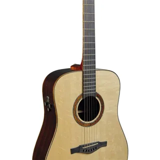 Eko WOW D800e SR All-Solid Dreadnought Acoustic-Electric Guitar – Spruce / Rosewood gallery 2