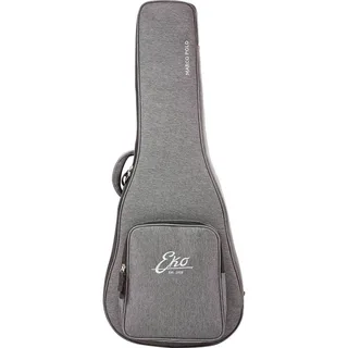 Eko Marco Polo P500e SM All-Solid Travel Acoustic-Electric Guitar – Spruce / Mahogany gallery 4