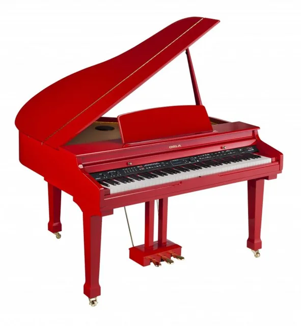 Orla Grand 120 Digital Grand Piano - Red