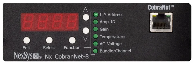 Crest Audio NexSys Nx Cobranet-8 network module
