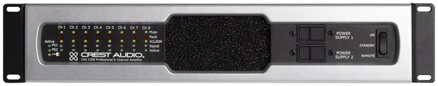 Crest Audio CKd 1208 Networkable Multi-Channel Power Amplifier