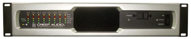 Crest Audio CKd 608 Networkable Multi-Channel Power Amplifier