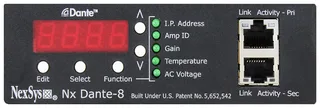 Crest Audio NexSys Nx Dante-8 network module