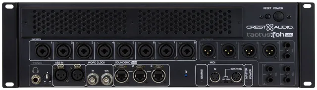 Crest Audio Tactus.FOH Networked Server (no LV-1 software)