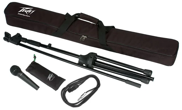 Peavey PV MSP1 Microphone 1/4 /Mic Stand Pkg