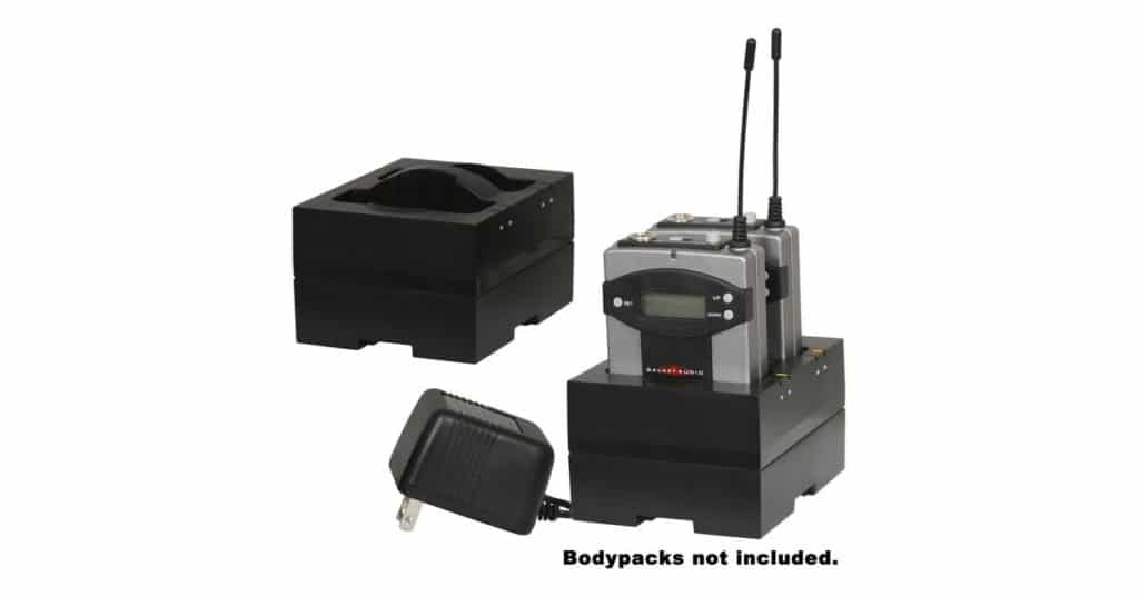 Galaxy Audio AS-DCTVMBP Body Pack Charger for Traveler TVMBP TV8 & TV10