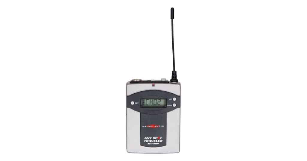 Galaxy Audio AS-TVMBPG Wireless Mic Body Pack For Traveler TV8 & TV10
