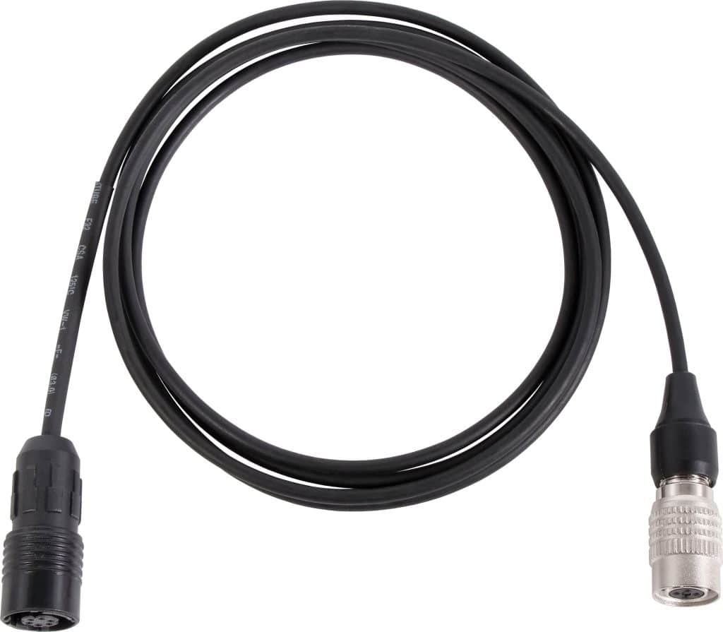 Galaxy Audio CBL2OATBK Cable – For H2O7 Wireless Headset Mic Cable for Audio-Technica® systems