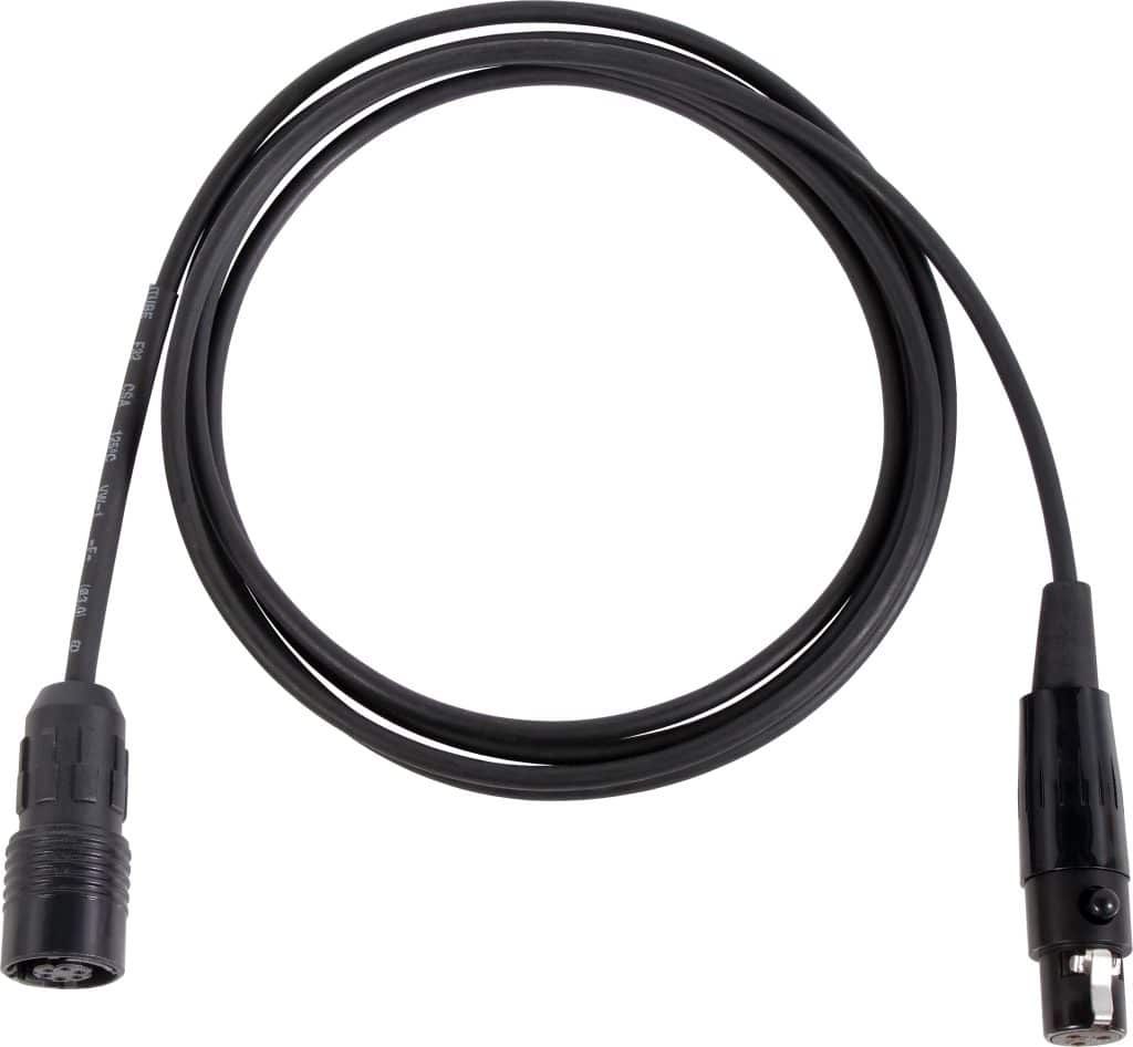 Galaxy Audio CBL2OGALBK Cable – For H2O7 Wireless Headset Mic Cable for Galaxy Audio® systems