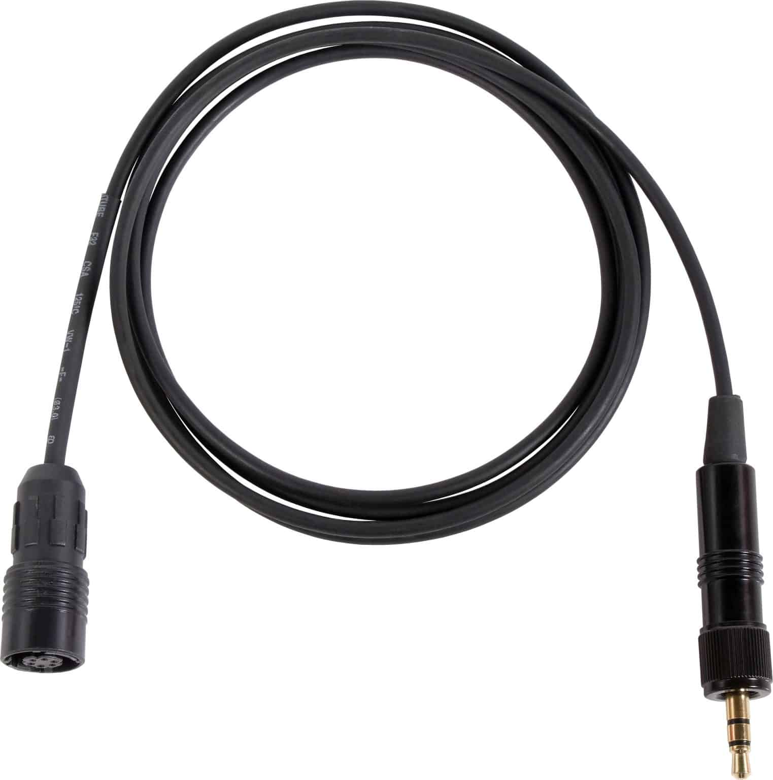 Galaxy Audio CBL2OSENBK Cable – For H2O7 Wireless Headset Mic Cable for Sennheiser® systems