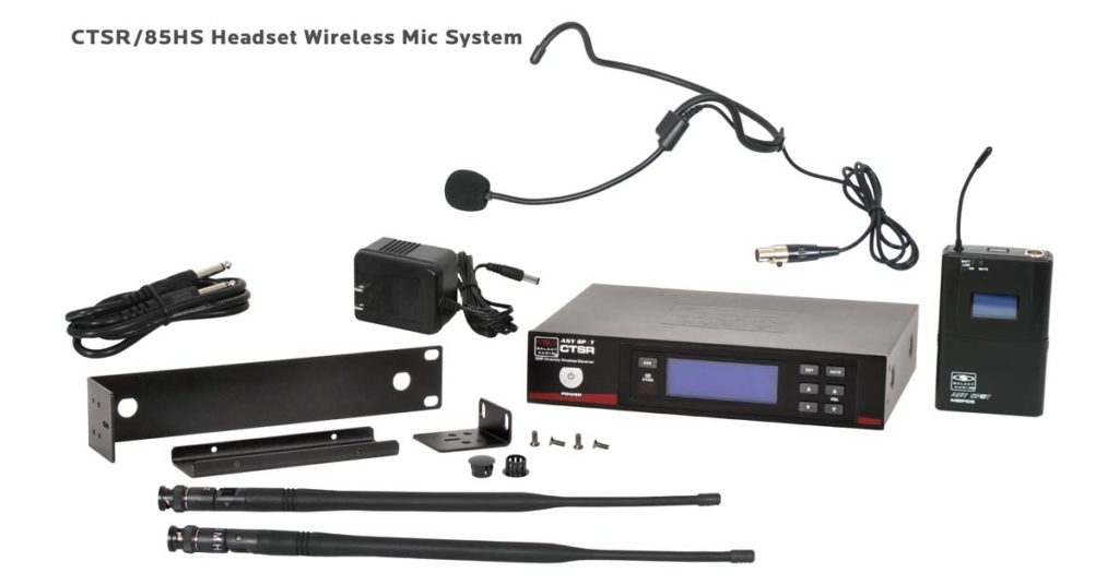 Galaxy Audio CTSR/85HSJ — 920 Channel Tour Grade Vocal Artist Wireless Microphone System (UHF)