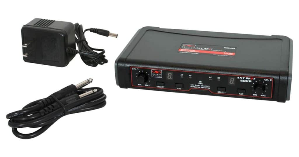 Galaxy Audio EDXRN — Professional Dual Channel Wireless Mic System (UHF)- DISCONTINUED