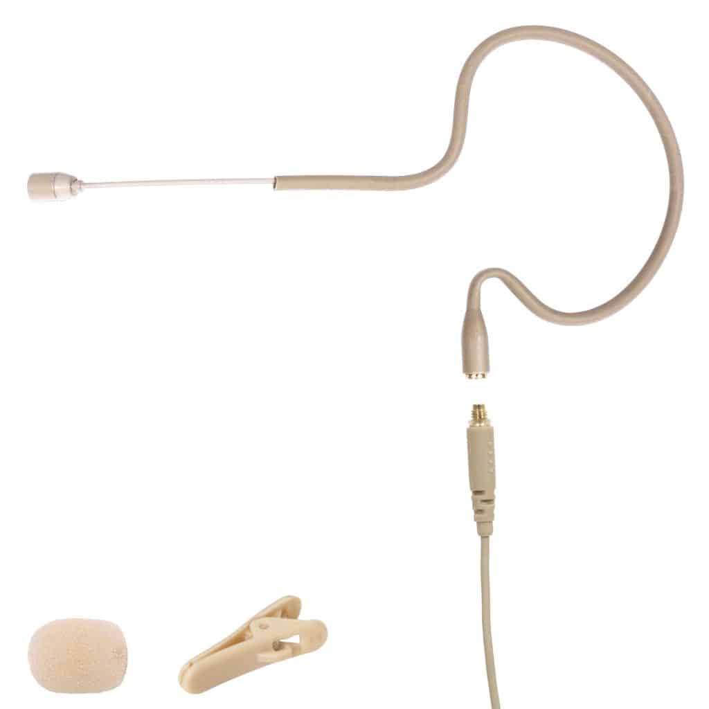 Galaxy Audio ESM4S-OBG-4EV — Economical Short-Boom Single Earset Mic