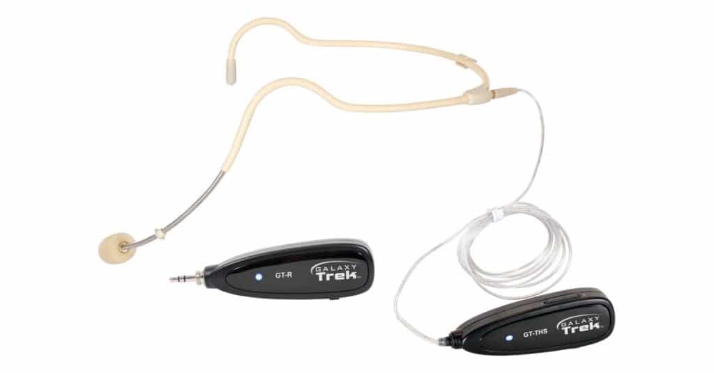 Galaxy Audio Portable Wireless Waterproof Headset Mic GT-S24OWP