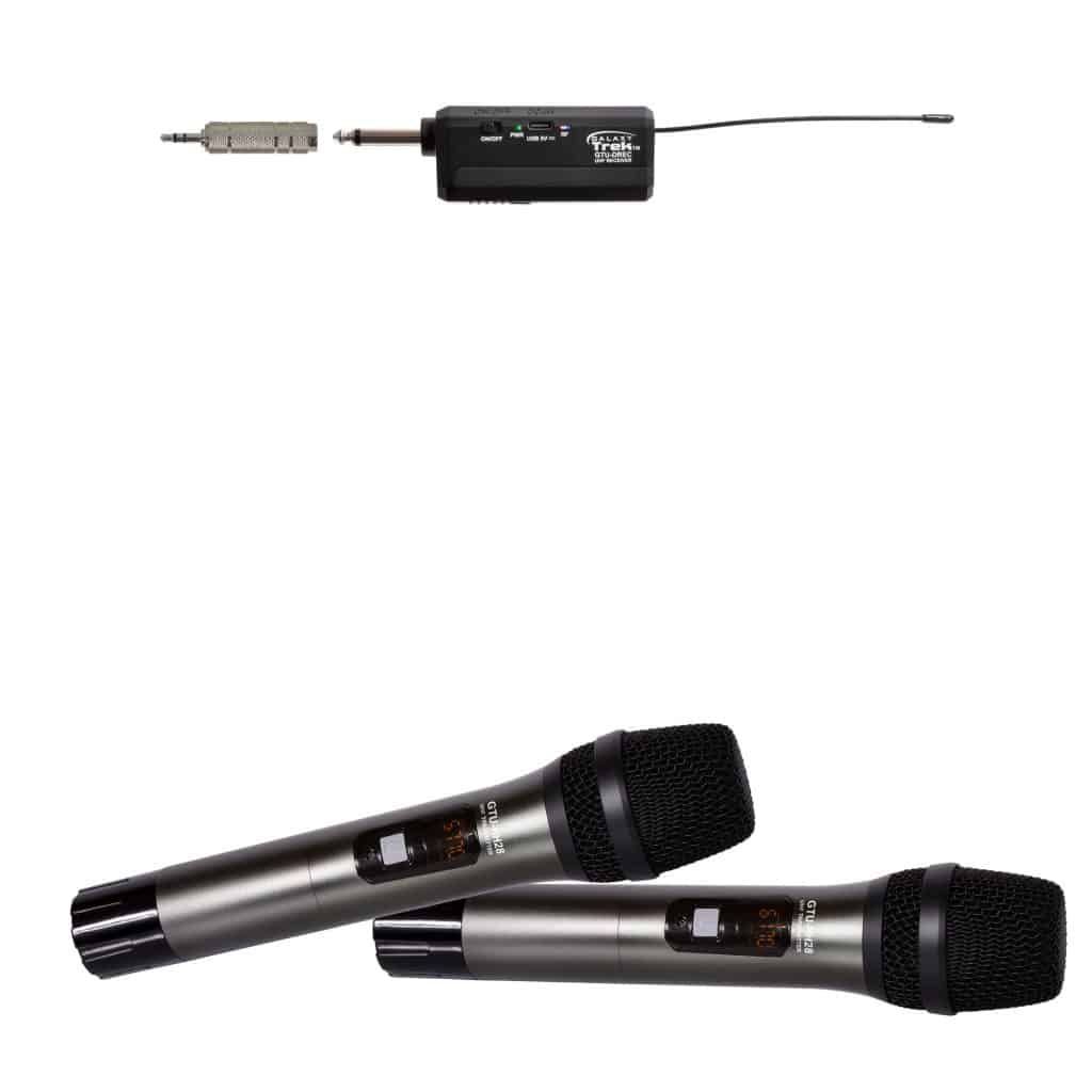 Galaxy Audio GTU-HHP5AB — Galaxy Trek Compact UHF Dual Channel Wireless Mic​