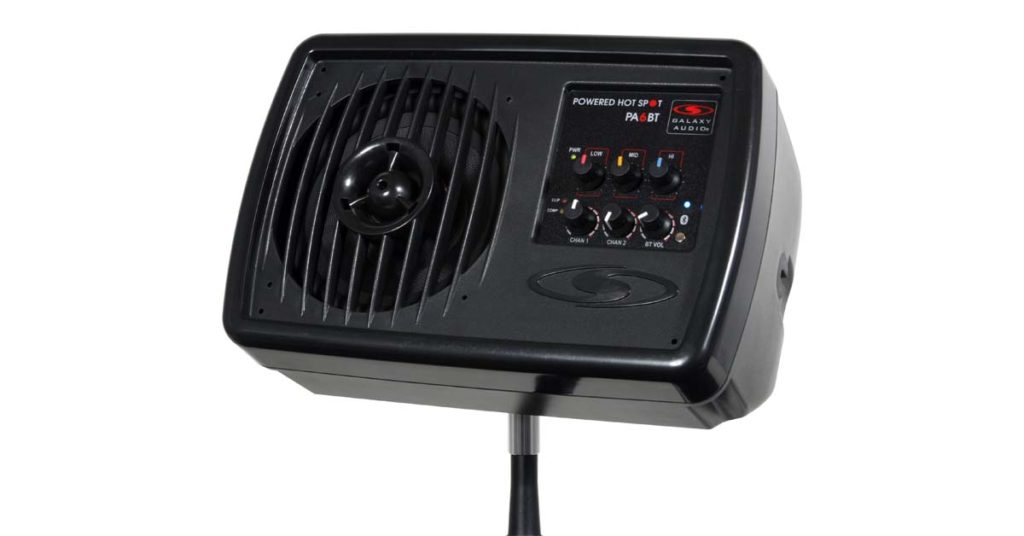 Galaxy Audio PA6BT Active Full Range Compact Personal Stage Monitor