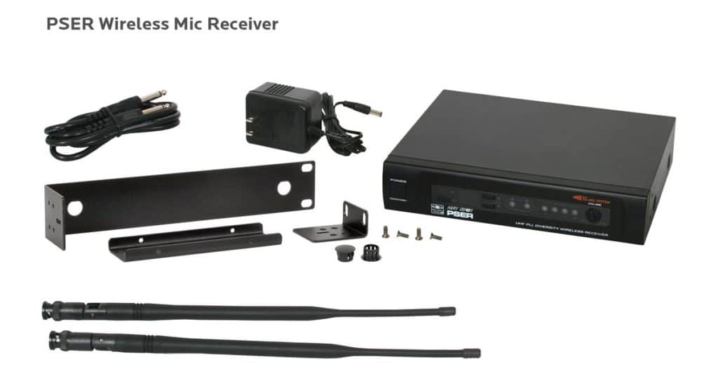 Galaxy Audio PSERD — Economical 16 Channel Rackable Wireless Handheld, Headset or Lavalier Mic System (UHF)- DISCONTINUED