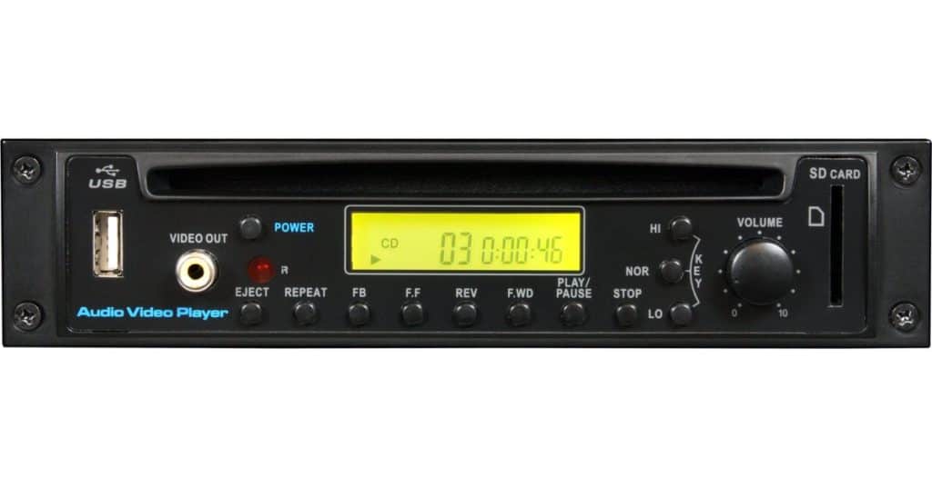 Galaxy Audio RM-CDV Traveler DVD, CD, & MP3 Player