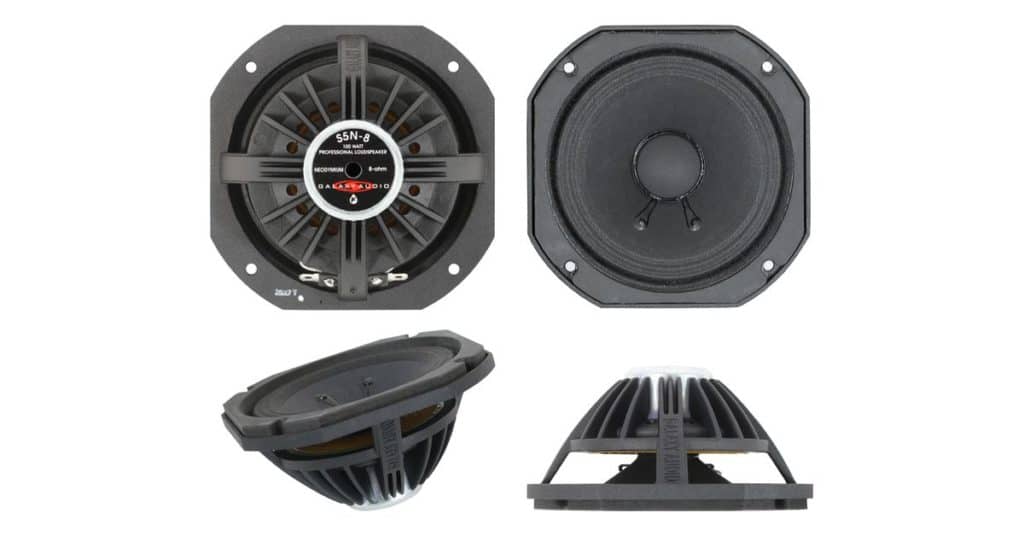 Galaxy Audio S5N-8 5-Inch Neodymium Speaker Driver
