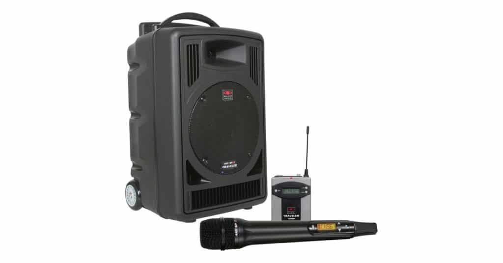 Galaxy Audio TV8-0010H000G — Traveler 8 All-Inclusive Battery Powered Portable Wireless PA Systems