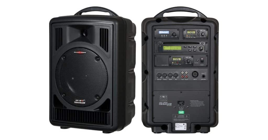 Galaxy Audio TV8-0010S000G — Traveler 8 All-Inclusive Battery Powered Portable Wireless PA Systems