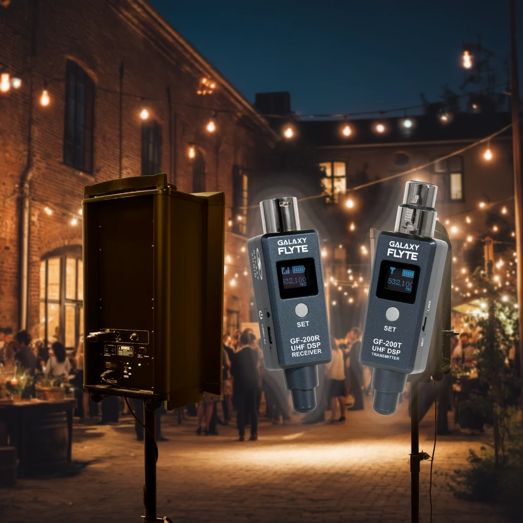 Galaxy Audio GF-200-2B — Turn Your Existing XLR Microphones or Powered Speakers Wireless with the Galaxy FLYTE gallery 4