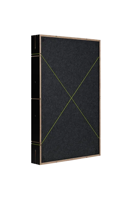 Sessiondesk SBX core Acoustic Panel - 90s Black