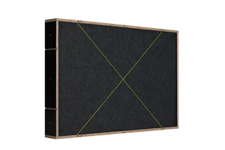 Sessiondesk SBX core Acoustic Panel - 90s Black gallery 5