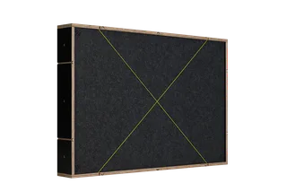 Sessiondesk SBX sub Acoustic Panel - 90s Black gallery 4
