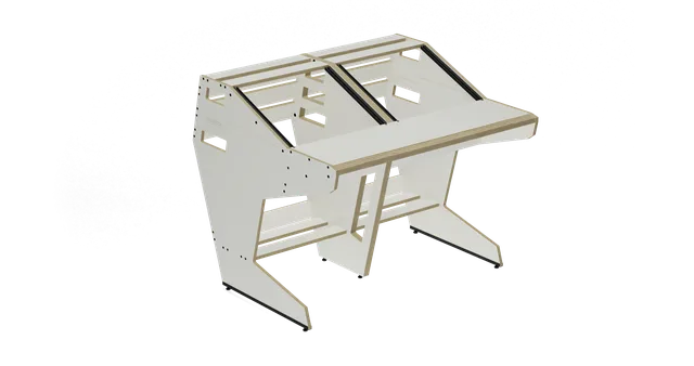 Sessiondesk QUINTAV 2.0 Studio Desk - 70s White