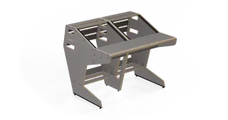 Sessiondesk QUINTAV 2.0 Studio Desk - 80s Grey