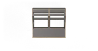 Sessiondesk QUINTAV 2.0 Studio Desk with KEY small Keyboard Drawer - 80s Grey gallery 2