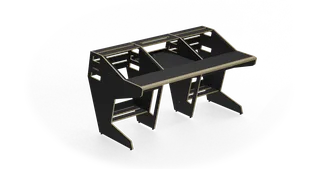 Sessiondesk OKTAV 2.0 Studio Desk - 90s Black