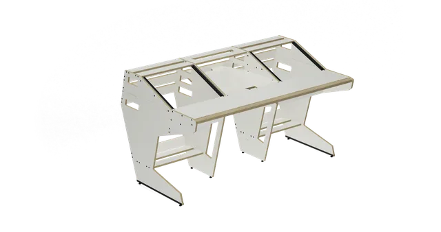 Sessiondesk OKTAV 2.0 Studio Desk - 70s White