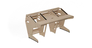 Sessiondesk OKTAV 2.0 Studio Desk with KEY big Keyboard Drawer - 100% Birch gallery 1