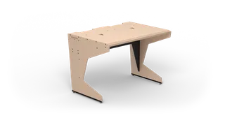 Sessiondesk HOME small 2.0 Studio Desk with RACKS - 100% Birch gallery 1
