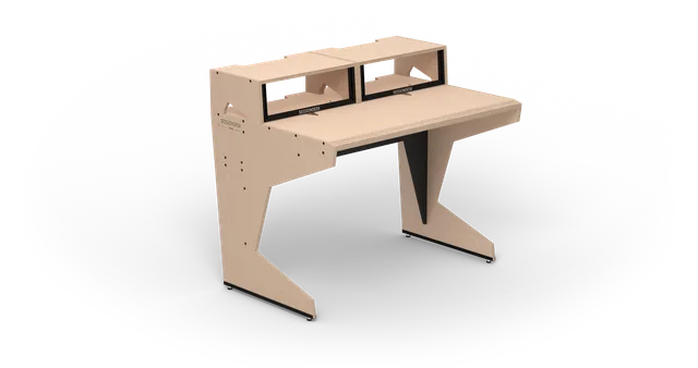 Sessiondesk HOME small 2.0 Studio Desk with RACKS - 100% Birch