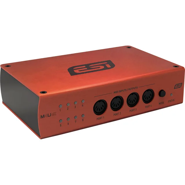 ESI M4U eX - 8-port USB 3.0 MIDI interface with USB hub